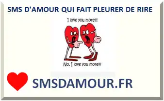 SMS D'AMOUR QUI FAIT PLEURER DE RIRE