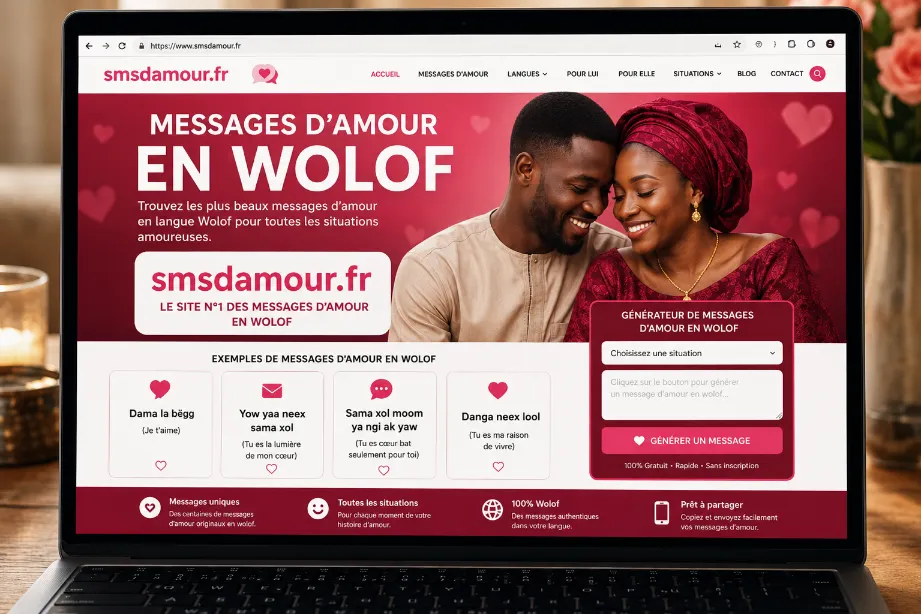 SMS D'AMOUR EN WOLOF 2026